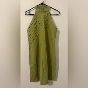 Sublini High-neck Marrant Dress Sleeveless Pleated Minimalist Luxe Modern Large